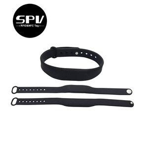 Waterproof Custom <strong>Passive</strong> <strong>RFID</strong> <strong>NFC</strong> NTAG 213 <strong>Mifare</strong> Classic 1k <strong>Mifare</strong> Ultralight C Band Silicone Wristband Bracelet - Product Image 4