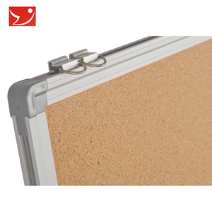 Aluminium Alloy Frame Cork <strong>Notice</strong> <strong>Board</strong> with Wood Frame Movable Bulletin <strong>Board</strong> for <strong>Home</strong> or School-Office Supply - Product Image 6