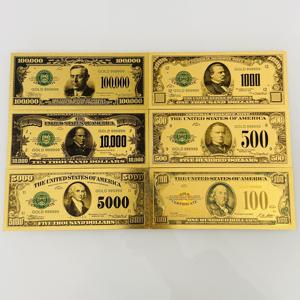 24K金箔入り紙幣 1928年米国ドル紙幣 模造紙幣 デジタル印刷 24K金箔ドル紙幣 - Product Image 5