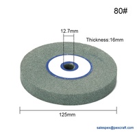 Roue de polissage en oxyde d'aluminium pour meuleuses de table