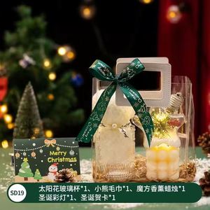 Creative Christmas Bottle Keychain Lights New Year Gift Set in Red & Green for <b>Weddings</b> & Parties Exclusive Gifting Promotion - Product Image 5