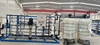 Système de filtre à eau à osmose inverse efficace 15m3/h Machines de traitement de l'eau d'irrigation agricole Réservoir d'eau intelligent