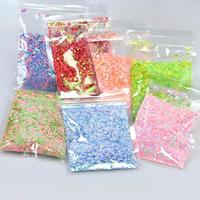 Poudre de paillettes holographiques arc-en-ciel en gros, super brillante, flocons mélangés pour nail art, résine, shaker, squishy, bricolage, artisanat, décoration en vrac