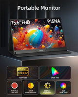 Monitor USB-C HDR Hitam untuk Gaming