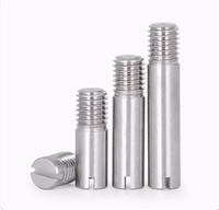 Goupille cylindrique à filetage externe en acier inoxydable 304, vis sans tête à pas variable, goupille axiale