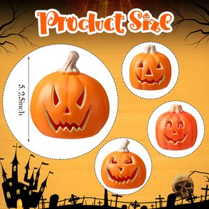 Уникальный Декоративный Хэллоуинский Фонарь-Тыква на Батарейках для Дома и Улицы - Product Image 2