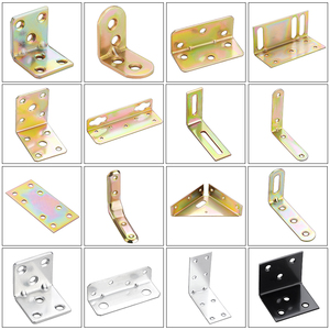 Équerres épaissies à 90 degrés, attaches d'angle droit, accessoires de quincaillerie, supports d'étagère, grands connecteurs colorés - Product Image 2