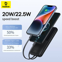 Chargeur portable haute capacité Baseus JiChong, 95 % neuf, charge rapide, sortie stable, design compact, utilisation quotidienne en voyage