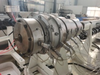 Máquina extrusora de tubos de plástico, línea de producción de plástico HDPE PP PE PPR16-2000mm diámetro, automática, precio barato