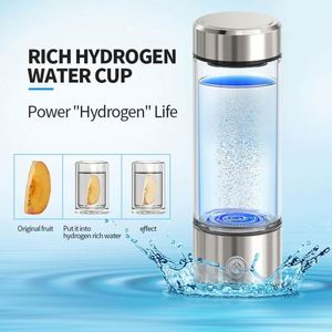 Bouteille d'eau hydrogénée personnalisée avec logo, intelligente et portable, générateur d'hydrogène riche en H2, ioniseur PEM, tasse enrichie en hydrogène - Product Image 4