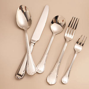 Роскошный современный легкий набор из нержавеющей стали и столовых приборов для ресторана-оптовая продажа Ложка Вилка Нож Посуда - Product Image 2