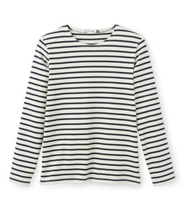 <span class=keywords><strong>Marinière</strong></span> pour hommes en 100% coton manches longues - Product Image 2