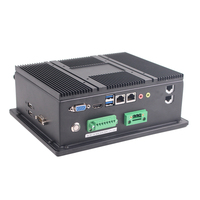 Inoda komputer Mini 12v, Pc mikro terbaru dengan Panel Pc sistem Linux Os