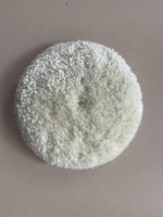 Disques de polissage en laine 3 pouces, grain 400, abrasif moyen pour le polissage de la pierre, du marbre, du granit, de la céramique, de la porcelaine et du verre
