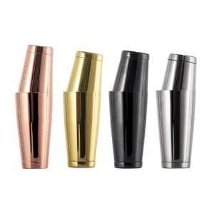 Cổ Điển Thép Không Gỉ <span class=keywords><strong>Boston</strong></span> <span class=keywords><strong>Shaker</strong></span> 28Oz Thực Phẩm Màu Đen An Toàn Trọng Dưới Cho Nhà Thanh Nhà Hàng Sử Dụng - Product Image 1