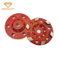 Disque de meule diamant de 6 pouces avec 6 segments en losange pour meuleuse d'angle