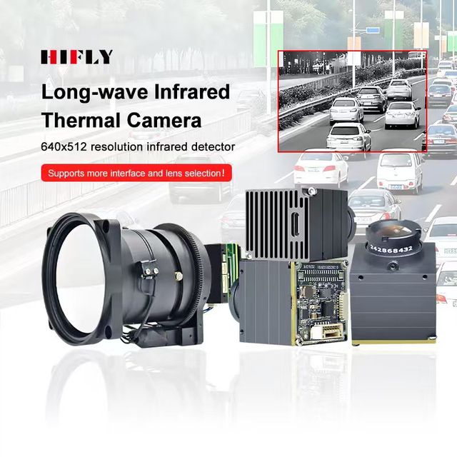 HIFLY Industrial Inspection 640x512 Uncooled Thermal Imaging LWIR Infrared Thermal Camera Module