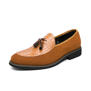 Chaussures pour hommes, chaussures de bureau, antidérapantes, chaussures habillées pour hommes, chaussures Oxford formelles en cuir PU, vente en gros de chaussures Oxford formelles - Product Image 3