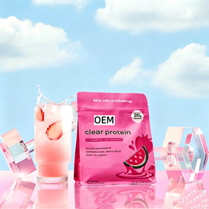 Poudre de mélange de protéines de lactosérum rafraîchissante OEM/OBM |   20g de protéines, boisson légère et fruitée, poudre de protéines exclusive <span class=keywords><strong>pour</strong></span> femmes - Product Image 4