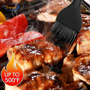 <b>Silicone</b> Oil Basting Brush Eco-Friendly Kitchen Tool for <b>Baking</b> & Pastry Cookie Mold 2024 New Design - Product Image 5