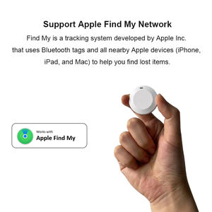 Ios Android caché Air Tag détecteur <span class=keywords><strong>Colier</strong></span> enfant portefeuille chats Tag Tracker <span class=keywords><strong>Gps</strong></span> pas de boîtier Airtags collier de chien étanche - Product Image 2