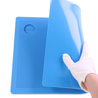 Tapis de réparation PVC TE-739 371*262mm, antidérapant et résistant à la chaleur, pour le laminage de films de protection de téléphones portables, outil d'entretien de téléphones mobiles