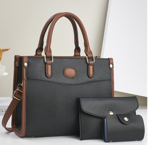 Bolsos Tote 2 en 1 con Asa Superior para Mujer Bolsos de Diseñador Cierre de Cremallera Forro de Poliéster a la Moda para Verano Invierno Otoño - Product Image 3