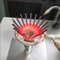 Mesin Induksi Brazing Harga Produsen Cina Mesin Pengelasan Induksi dengan Kumparan Pemanas Induksi untuk Pipa Tembaga