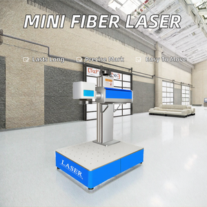 เครื่องมาร์กกิ้งไฟเบอร์ออปติกแบบรวมทุกอย่างในเครื่องเดียว Raycus Disassembled LY Desktop Mini Galvo Scanner Align System กำลังไฟ 50 วัตต์ ระบายความร้อนด้วยอากาศ AI - Product Image 2