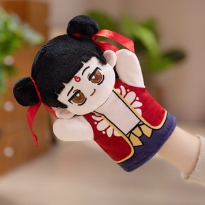 Bán Buôn Phim Hoạt Hình Con Số Nezha Peluches Búp Bê 25Cm Tùy Chỉnh Dễ Thương Nezha Aoping Mềm Sang Trọng Tay Con Rối Đồ Chơi - Product Image 3