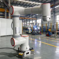Bras robotisé collaboratif industriel à 6 axes pour le soudage MIG, la manutention des matériaux et la finition des surfaces