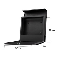 Boîte aux lettres de jardin autoportante étanche en métal à fixation murale pour usage domestique – Nouveauté 2026 – Ventes Flash