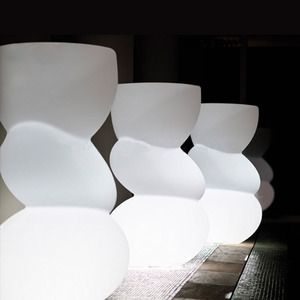 Vasi per Fiori <span class=keywords><strong>LED</strong></span> Decorativi da Giardino, Fioriere Illuminate per Natale, Matrimoni, Feste e Hotel - Product Image 1