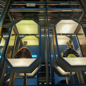 Cao Cấp Trang Trí Nội Thất Nhôm Hiển Thị Rượu Vang Thanh Tủ Rượu Vang Kiểm Soát Nhiệt Độ Tủ Rượu Vang Với Đèn LED Chiếu Sáng - Product Image 3