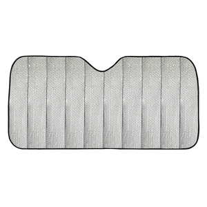 Pare-soleil de voiture personnalisé avec logo, pare-brise avant, en aluminium, pliable, isolation thermique, protection estivale - Product Image 2