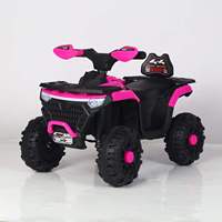 Voiture électrique pour enfants Style Kids, véhicule tout-terrain électrique à une place avec musique et lumières, rechargeable, 4 roues, pour les plus jeunes