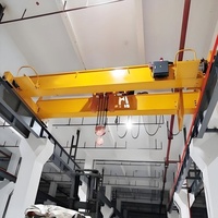 Pont roulant électromagnétique Wanlong de type QC, 5 tonnes, système motorisé contrôlé par PLC, portée 28,5 m, usage atelier 16 m, construction