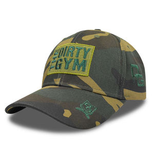 Casquette unisexe ajustée à 6 panneaux The Hat Pros Original en sergé de coton laineux camouflage - Petite-Moyenne - Kryptek Highlander - Product Image 2