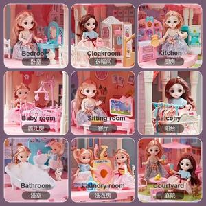 Mini 1:12 da ragazza casa delle bambole all'aperto finte Play Game Set Kit per il trucco finto con mobili per la scuola materna - Product Image 5