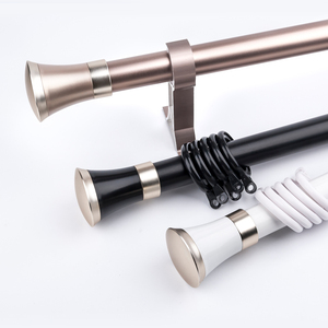 Hot Sale Living Room 5.8/6.7m Wall Installation Extendable Double Aluminium Curtain Poles - Product Image 6