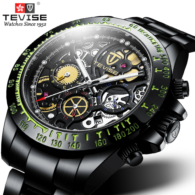 2024 Chinese Classic Watch Factory Mechanical Automatic Wrist Watches Men OEM ODM Good Stainless Steel Waterproof Watch