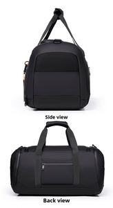 กระเป๋าเดินทางแบบดัฟเฟิลขนาดใหญ่สำหรับทุกเพศ พร้อมช่องใส่รองเท้า กันน้ำ กระเป๋าออกกำลังกาย กระเป๋าใส่ของสำหรับวันหยุดสุดสัปดาห์  รับสกรีนโลโก้ - Product Image 3