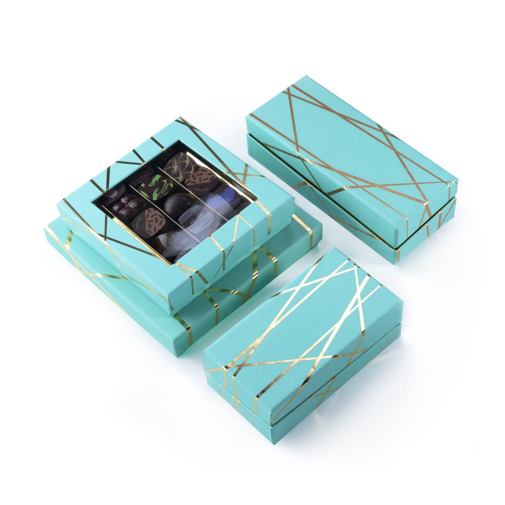 Boîte de chocolat avec fenêtre