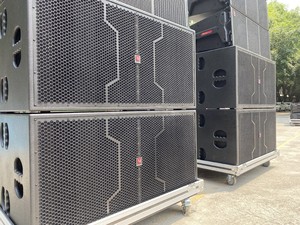 Subwoofer Amplificado Doble de 18 Pulgadas y 4000W LA-218A, Altavoz de <span class=keywords><strong>Bajos</strong></span> de Madera Resistente al Agua <span class=keywords><strong>para</strong></span> Eventos al Aire Libre - Product Image 4