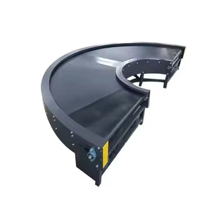 90/180 מעלות עיצוב זווית עיצוב חגורת מעוגלת מסוע נירוסטה עבור קווי העברה במפעל לאריזת מזון עמיד - Product Image 5