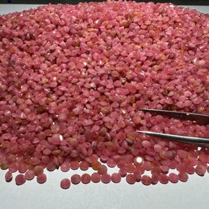 शुद्ध प्राकृतिक रत्न रूब्रिक आभूषण सेटिंग प्राकृतिक पत्थर ढीले मोती - Product Image 4