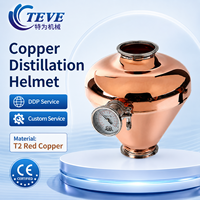 Équipement de distillerie Towin : Moteur en cuivre type « Oignon »/« Casque » 250/300/400mm, taille réglable pour la distillation de boissons et de vin
