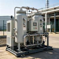 Generator Nitrogen PSA Kapasitas Besar Unit Lengkap Dengan Sistem Kompresor Udara Peralatan Produksi Nitrogen Industri