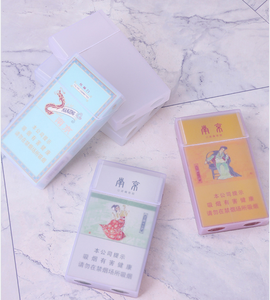 Étui à cigarettes fin en plastique transparent, boîte à colle crème DIY, étuis à cigarettes fins pour femmes - Product Image 6