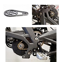 Chaîne de transmission moto haute résistance 520, 120 maillons, noir et or, pour RX3 Sur-Ron Ultra Bee, pièces de course pour moto tout-terrain